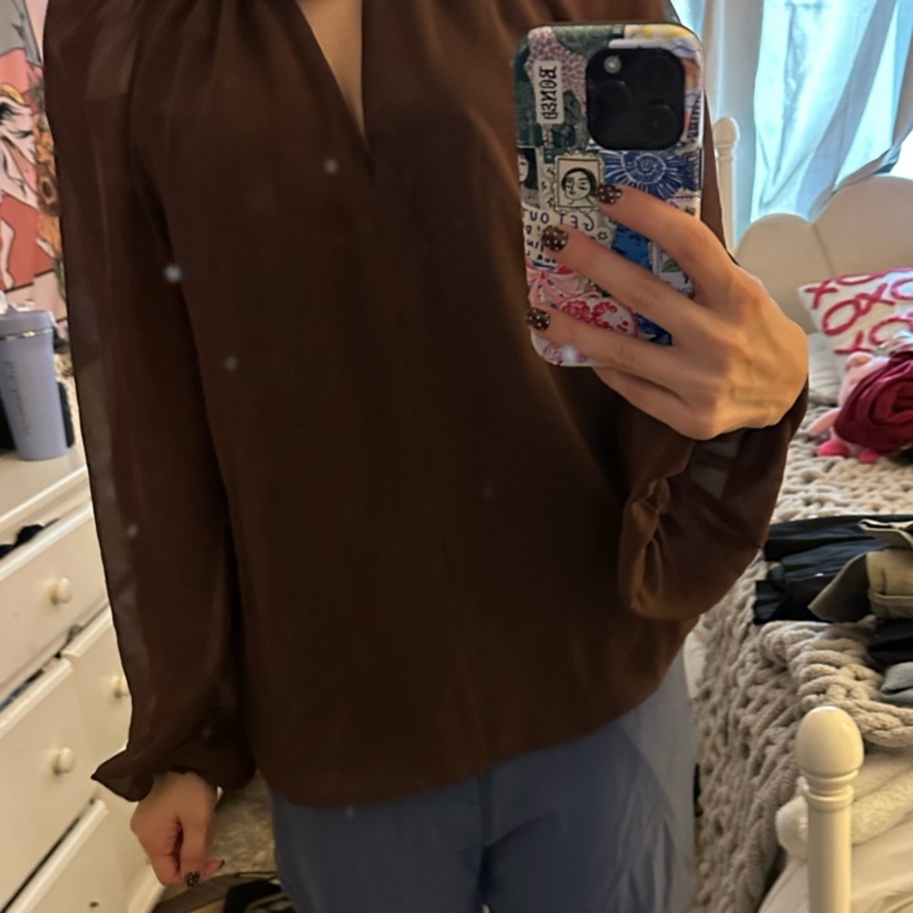 Banana Republic Brown Blouse
